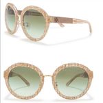 Tory Burch 54mm Round Sunglasses Photo 1