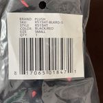 NWT Plush Apparel Black/Pink Heart Robe & Scrunchie Set Size Small Black Photo 3