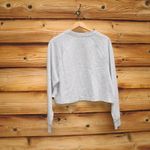 Juicy Couture NWT Gray Cropped Sweatshirt Top Photo 3