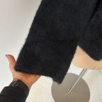 & Other Stories & Other Stories Black Feather Knit Choker Neck Jumper Photo 6