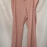 Lands' End WOMENS size xxl Pink turquoise Geometric Women's pajama pants clean Photo 5