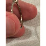 Ring Ring band silver plated unique rare size 7.75 0.76 tarnished from age Photo 3