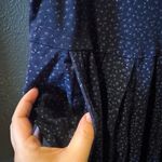 A Byer Women’s A. Byer Dark Blue Floral Patterned Jumpsuit Photo 1