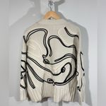 Anthropologie Pilcro by heavy cream textured swirl cardigan NWT XS (oversized) Photo 1
