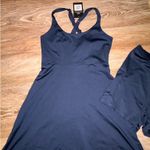 Navy Blue cross back active dress with shorts NWT size:XS❤️🪩 Photo 1
