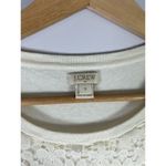 J.Crew Crochet Lace Knit Short Sleeve Top S Photo 2