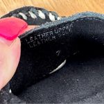 Banana Republic  Suede Moccasin Shoes Cream Bow Black 7 Flats Photo 11