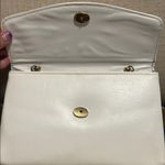 Vintage White Leather Shoulder/Crossbody Purse Photo 3