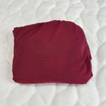 Oh Polly ‎ Dark Red Ruched Bodycon Mini Dress Sleeveless Homecoming Party US 2 Photo 5