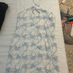 PacSun blue patterned halter neck dress Photo 2