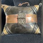 Vintage Art Nouveau Deco Pillow/Wedding Purse (Copper, Brass, Pewter) Gold Photo 8