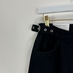 We Wore What Utility Straight Jeans Twill Stretch Black Denim Pockets US 28 NWT Photo 6