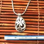 Brighton  Teardrop Pendant Scroll Necklace Photo 7