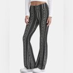 No Boundaries  Patterned Flare Lounge Pants Photo 7