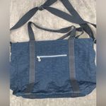 Kipling Bag Tote Purse Large Tote Work Bag Navy blue Photo 11