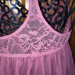Victoria's Secret Victoria’s Secret lace pink size small sexy wear cute top lingerie floral sheer​ Photo 5