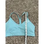 Gymshark  v neck sports bra light support S glacier blue lifting training gym Photo 4