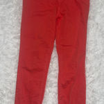 Lakeview denim coral jeans pants woman’s size 28 Pink Photo 0