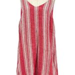 AYR Tank Top Sleeveless Dress Striped Linen Size XL Photo 0