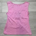 Nanette Lepore  vintage y2k pink ruffle tank top 2000s Coquette Soft Girl medium Photo 2