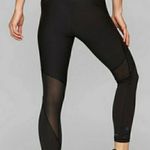 Athleta Stealth Mesh 7/8 Tight Ankle Leggings Size M Photo 2