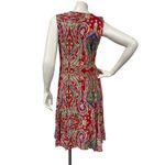 Ralph Lauren Lauren  Medium Paisley Swing Dress Ruffle Neckline- MISSING BELT Photo 6