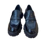Alexander McQueen  Black Leather Wander Loafers Size 36.5 Photo 0