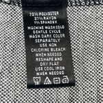 August Silk  Womens Plaid Dolman Sleeve Plush Oversized Tunic‎ Top Black Medium Photo 7