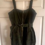 Cotton Candy LA Green Corduroy Romper Photo 0