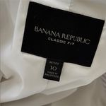 Banana Republic  Crisp White Suit Jacket Photo 11