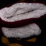 Harry Potter NWOT GRYFFINDOR knit socks with Sherpa Photo 5