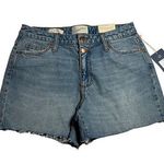 Universal Threads Universal Thread Vintage Midi Stretch Shorts Raw Hem Size 4 NEW Festival Rodeo Photo 0