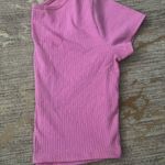 Bozzolo Pink Cropped Top  Tank Baby Photo 1