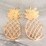 New Geometric Pineapple Earrings Photo 0