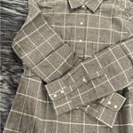 Untuckit Gray Checkered Shirt Size 4 Photo 1