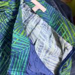 Banana Republic  Tropical Palm Frond Linen Skirt Size 2P Photo 2