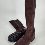 Donald Pliner Erwincs Leather Knee High Brown Boots Size 5.5 Photo 9