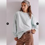 We The Free FREE PEOPLE Wallace Pullover - Sea Mist NWT
Retail $98 Photo 1