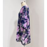 Kaileigh  Women Multicolor Floral Print Sheer Coverups Kimono Size S/M Photo 1