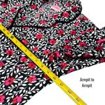 Kate Spade  Floral Pajama Button up Top Comfy Cute Chic Women's Size L Photo 9