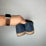 Chelsea Crew | Size 8 Blue Floral Embroidered Flats Photo 6