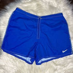 Nike  royal blue front zip board shorts sz small Photo 0
