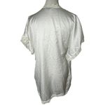 Vintage Bridal Lace Peignoir Robe White Nylon Carol Hochman Chervette Petite Size XXS Photo 2