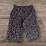 Torrid  Black and Floral Cropped Pant size 3 plus size pockets floral Photo 1