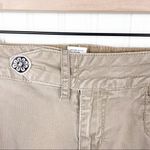 L.A. Blues Vintage Y2K Low Rise Floral Button Tan Pants Bootcut Flare Leg 10P Photo 5