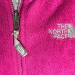 The North Face WOMENS FULL ZIP SMALL FLEECE BRIGHT PINK JACKET WITH POCKETS Photo 2
