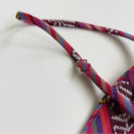 Show Me Your Mumu Tai Bandeau Crop Top Size Small Piñata Pink Textile Festival Photo 7