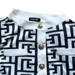 🔃ChicMe Long Sleeve Crop Top White Size L Photo 5