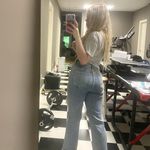 Risen Straight Leg Jeans Photo 1