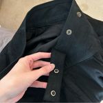 Bart by Sibylle Lyn Canada Suede Black Straight Leg Tapered Pants Rodeo Western Size M Photo 7